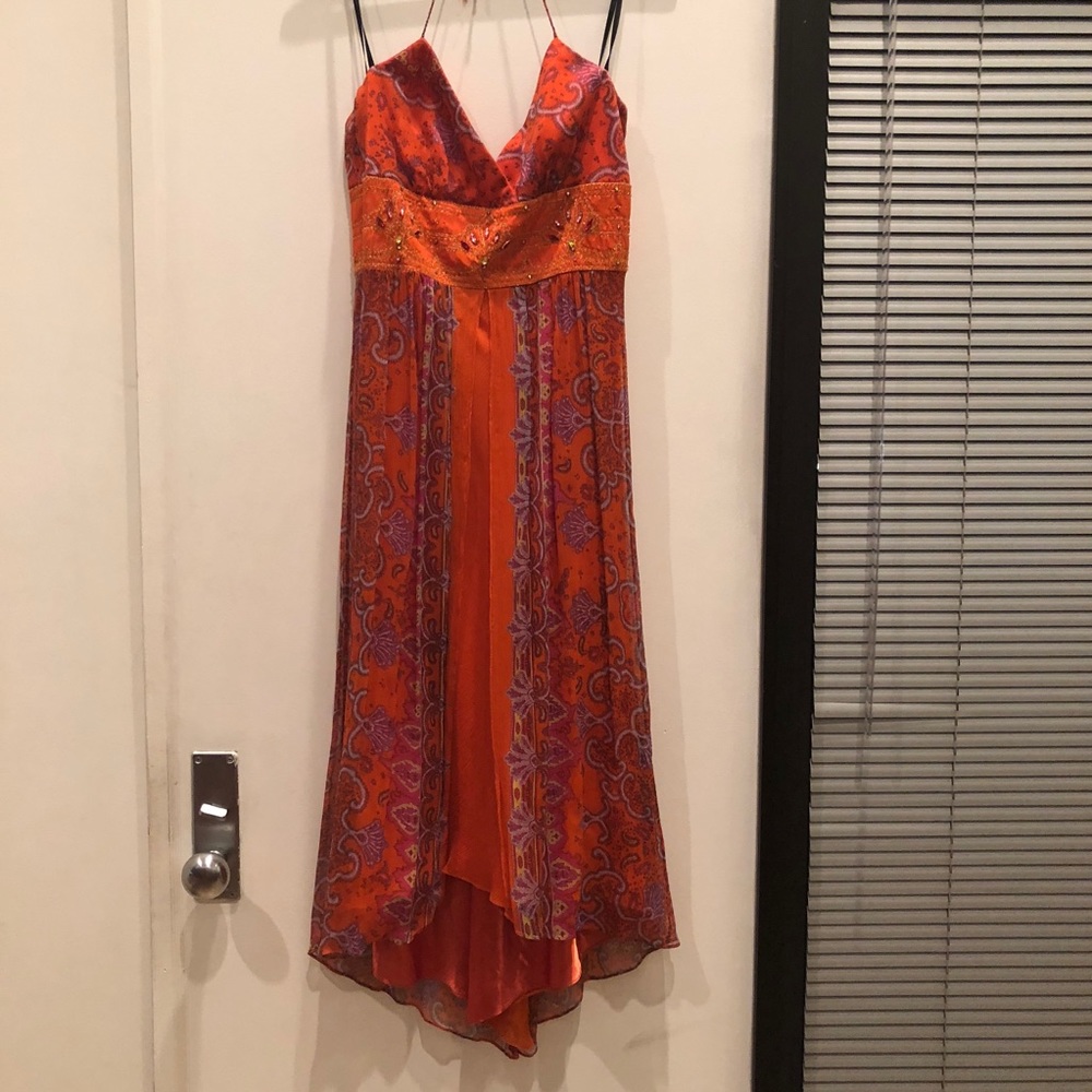Beautiful detailed halter dress